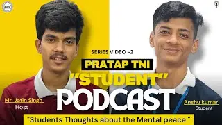 NEET UG Student Podcast about Study & Mental Pressure #podcast #studentpodcast #neet #prataptni