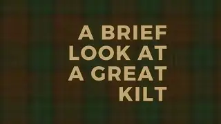 Utility Kilt Brown Watch Tartan Review