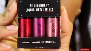 Smashbox Liquid Metal Lipstick Swatch