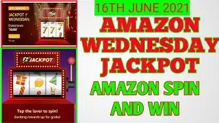 AMAZON WEDNESDAY JACKPOT | AMAZON FUN ZONE OFFER | AMAZON JACKPOT | AMAZON SPIN AND WIN