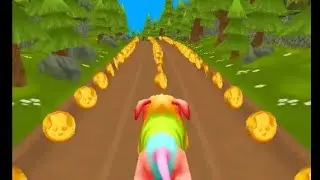 Dog Run game 🐕 | Dog Run Puppy Racing Android Gameplay - New Dog Run Game| Pet Dog Simulator 3D Game