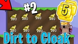 Bought 2k Seeds for 5 wls!! PRO TIPS!! - Dirt To Cloak #2