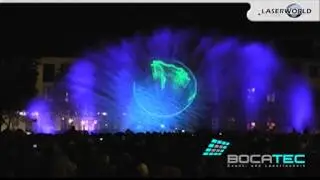 Lasershow - Hydroschild - Waterscreen | Bocatec | Laserworld