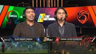 CIGNAL ULTRA WARRIORS VS PLDT SMART OMEGA GAME 1-THE NATIONALS DOTA 2