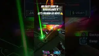 First shiny in Borderlands 4 the Hot slugger 😝🤪