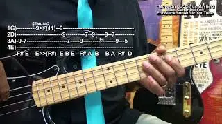 MOVE ON UP Curtis Mayfield Bass Guitar Lesson Tutorial  @EricBlackmonGuitar LESSON