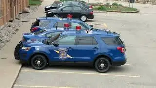 Ionia county parole office and state police post.