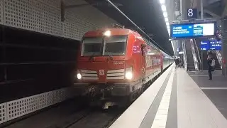 Trains at Berlin Hauptbahnhof (Small compilation)