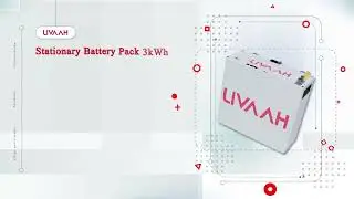 Livaah Wall Mount Battery Pack 3kWh #innovativefeatures #energystorage