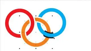 Olympic Logo Design in CorelDraw - Learn CorelDraw 2019 Tutorial in Hindi
