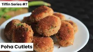 Healthy Poha Cutlet & Malai Sandwich 🥪 | Easy Tiffin Recipe | Tiffin Series #7 | HerCraft Kitchen
