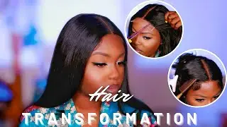 5x5 GLUELESS CLOSURE WIG INSTALL | Beginning Friendly | Ft. LUVME HAIR | JaiDoesIt