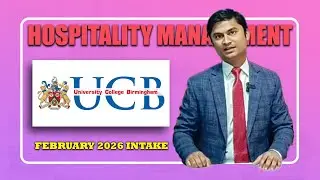 HOSPITALITY MANAGEMENT // University College Birmingham // 2026 Intake