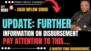 UPDATE: FURTHER INFORMATION ON DISBURSEMENT, PAY ATTENTION #money