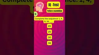 Pattern Perception Challenge: Pattern Recognition IQ Quiz! 🎨🧠