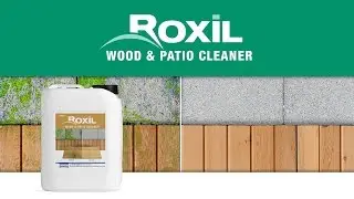 Clean Mould & Algae from Wooden Fencing - Roxil Wood & Patio Cleaner