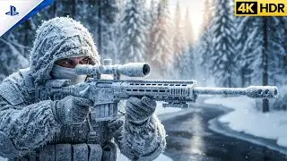 Snow Stealth with Soap ❄️  MW2 Remastered Veteran Walkthrough [4K 60FPS] CALL OF DUTY