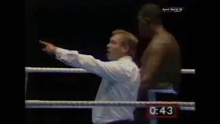 Frank Bruno v Reggie Gross Boxing.