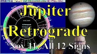 Tue November 11 2025 astrology, ALL 12 SIGNS, Jupiter Stationary
