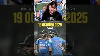 19 October 2025 India vs Australia ODI #viratkohli #rohitsharma #sportsnews #asiacup2025