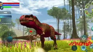 Best Dino Games -Tyrannosaurus Simulator Android Gameplay - T-Rex Simulator Android Game