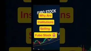 FUBO Crash Coming? Institutions Are Selling  #fubo #stockstowatch  #stockmarketnews