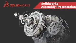 7-8 Assembly Presentation in Drawing - Solidworks Tutorials