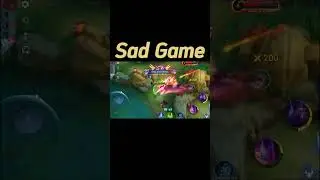 Sad Game #dyrroth #dyrrothingame #Dyr #gaming #mlbb #mobilelegends #ingame