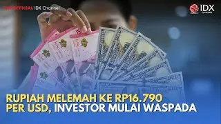 Rupiah Melemah ke 16.790 per Dolar AS, Investor Mulai Waspada | MILENOMICS