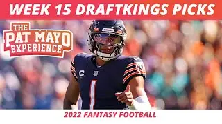 2022 NFL Week 15 DraftKings Picks, Lineup Strategy, Ownership | Giveaway Winner
