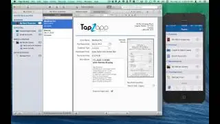Tap Forms iCloud Sync in Action
