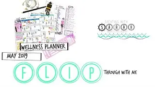 Happy Planner Fitness / Wellness Planner Flip through May | Fitness update in my planner