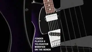 Fender Player II Telecaster Modified SH &mdash; сегодня на скамейке запасных