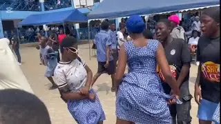Crazy Soloku at Kinbu High School in Ghana