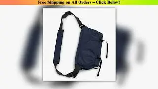 Waterproof 10L Sling Bag for Men and Women Durable Hiking Chest Pack with Breathable and