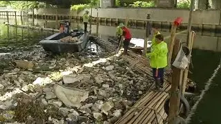 Thailand's efforts to clean up plastic pollution in the Mekong River