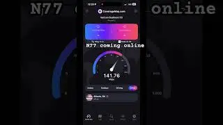 New Verizon Small cell coming online! #verizonwireless #tmobile #tmobile #5g #speedtest