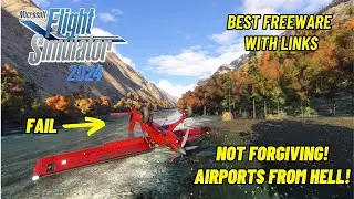 Best Freeware Addons for Microsoft Flight Simulator 2024 | EP.1 - Bush Airports From Hell