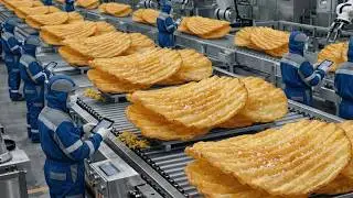 How Potato Chips Are Mass Produced Today Inside the Modern Factory