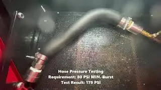 EPDM Hose Burst Pressure Testing 4-18-21