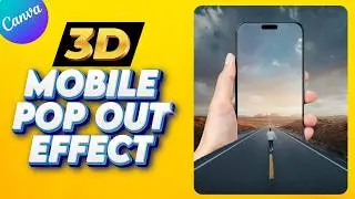 Mobile 3D Pop Out Effect | Amazing Canva Tutorial