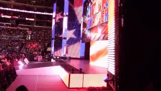 Jack Swagger Entrance LIVE - Monday Night Raw - Staples Center