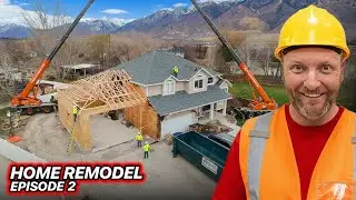 Building Their Dream Home Ep. 2: Major Progress and Major Destruction!