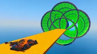 GTA 5 - Matrix green speed boost  portal