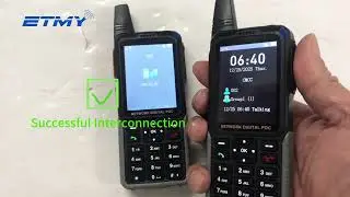 ET-C28 POC radio self-group communication function Tutorial