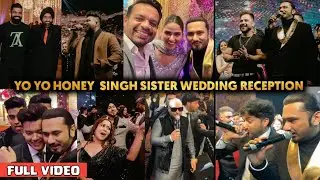 Jass manak | Guru Randhawa | Riaz | Millind G | Neha Kakkar At Honey Singh Sister Wedding Reception