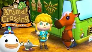 Animal Crossing: New Leaf &mdash; приветственное обновление amiibo! &mdash; Предметы Epona RV Zelda &mdash; прохождение игры на 3DS