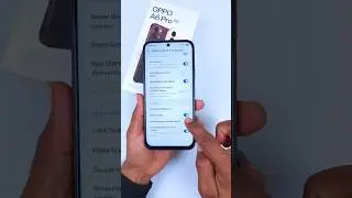 Oppo a6 pro Double Tap Screen On Oppo a6 pro Double Tap Screen off - #oppoa6pro #settings #shorts