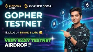  New Crypto Testnet Airdrop | Gopher Network $GOAI | Stake, Swap & Earn Free Tokens