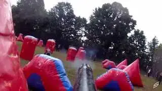 Paintball Barrel Cam Footage - CXBL Border Battle 2014